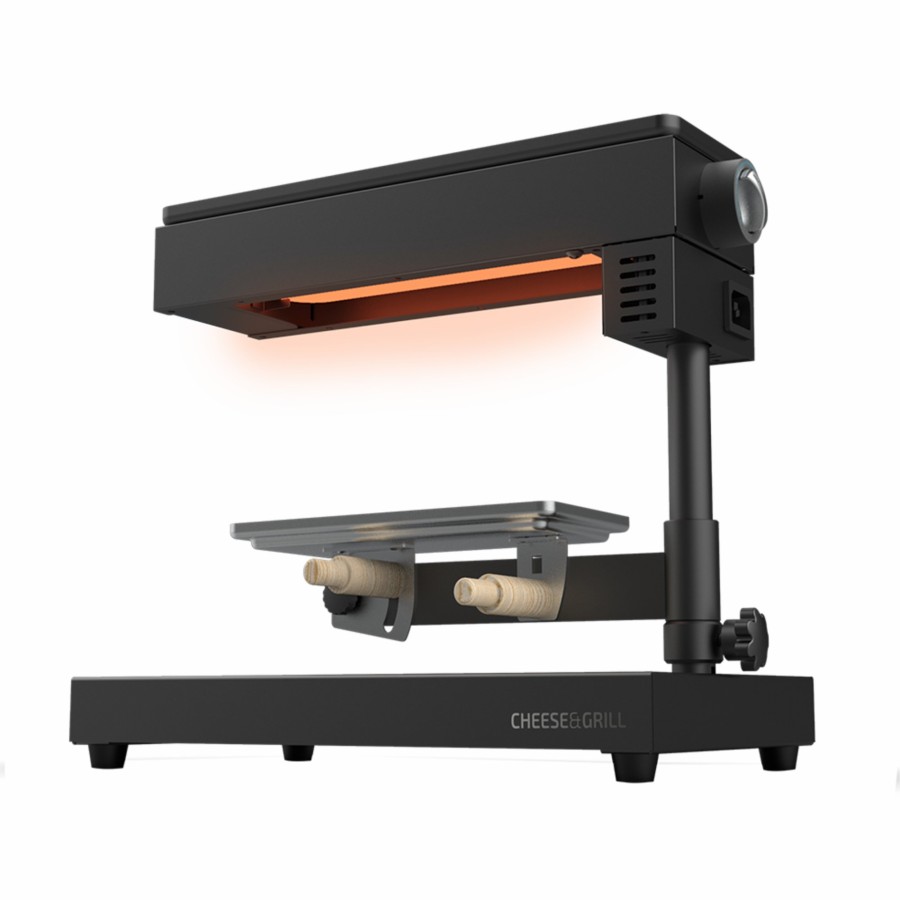 Planchas De Cocina | Cecotec Chesse&Grill 6000 Black Raclette Para Queso Cecotec