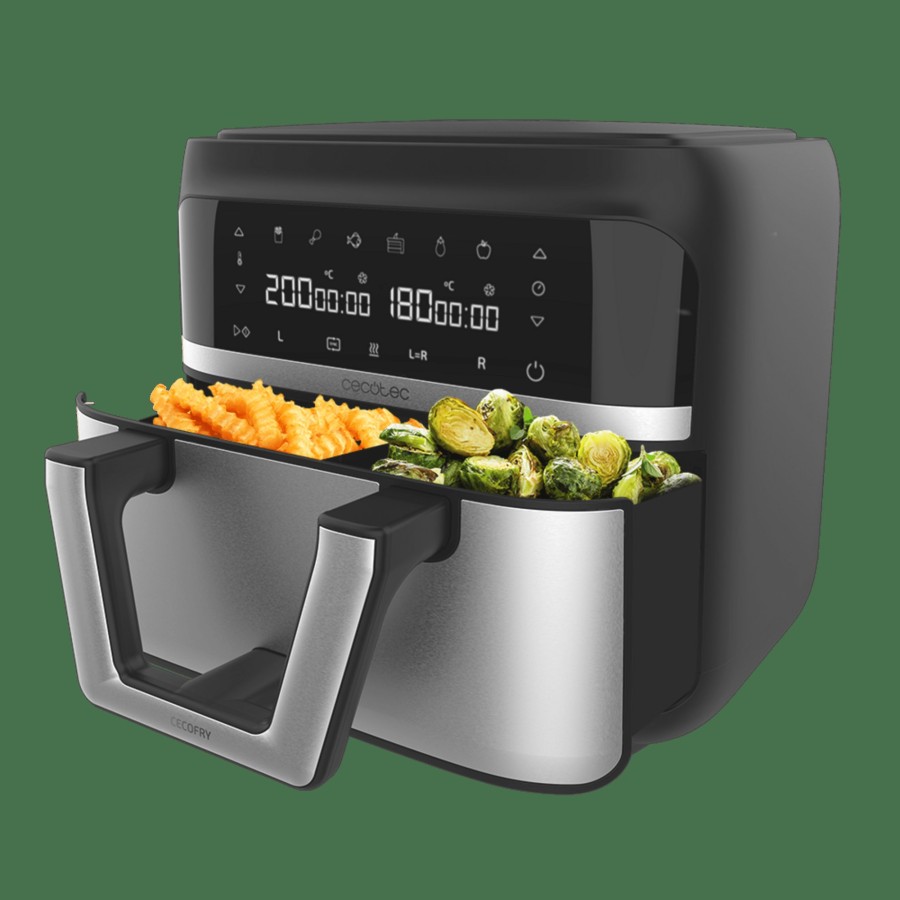 Freidoras Sin Aceite | Cecotec Cecofry Flexdual 9000 Freidora Sin Aceite Airfryer Cecotec