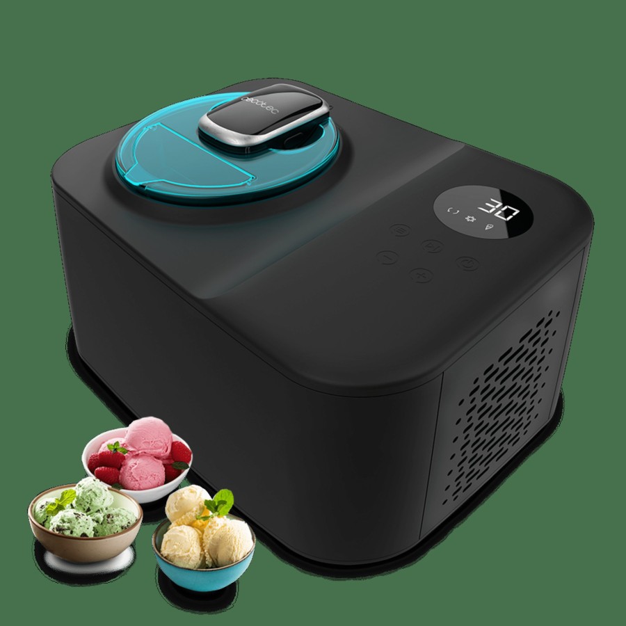 Fun Cooking | Cecotec Gelacy 1200 Touch Maquina De Hacer Helados / Heladera Cecotec