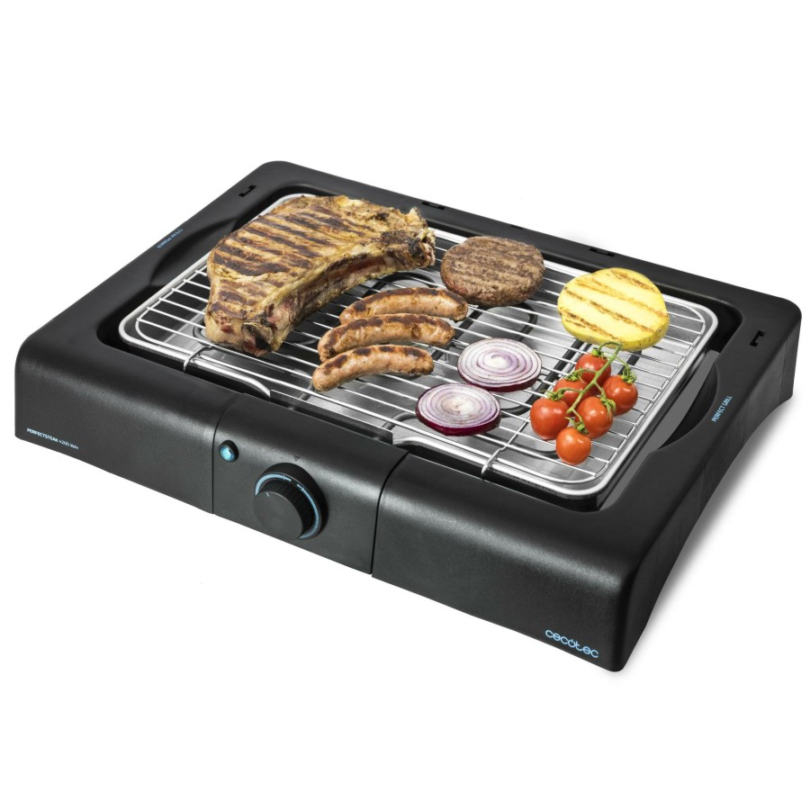 Barbacoas Electricas | Cecotec Perfectsteak 4200 Way M Barbacoa Electrica De Mesa Con Parrilla Cecotec