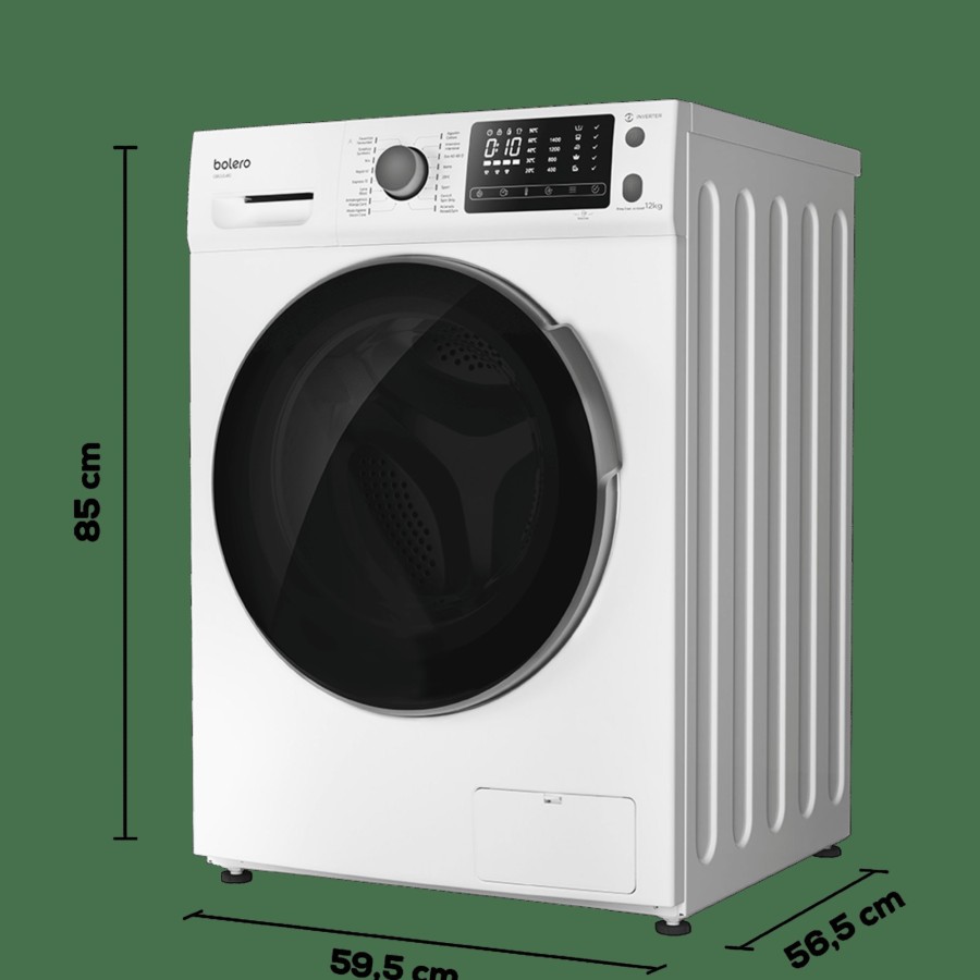 Lavadoras | Cecotec Bolero Dresscode 12600 Inverter Lavadora Cecotec