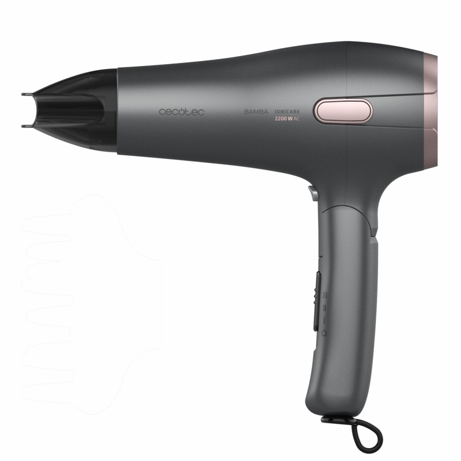 Secadores De Pelo | Cecotec Bamba Ionicare 5250 Easycollect Pro Secador De Pelo Cecotec