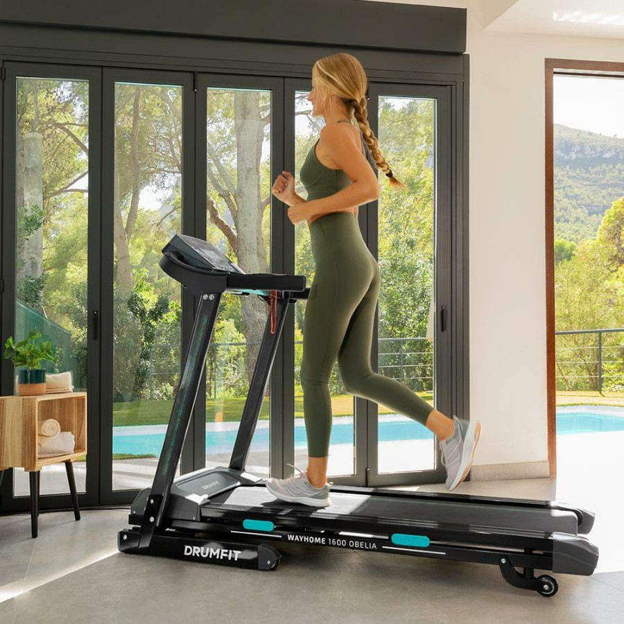 Cintas De Correr Y Andar | Cecotec Drumfit Wayhome 1600 Obelia Ultraflex Cinta De Correr Cecotec