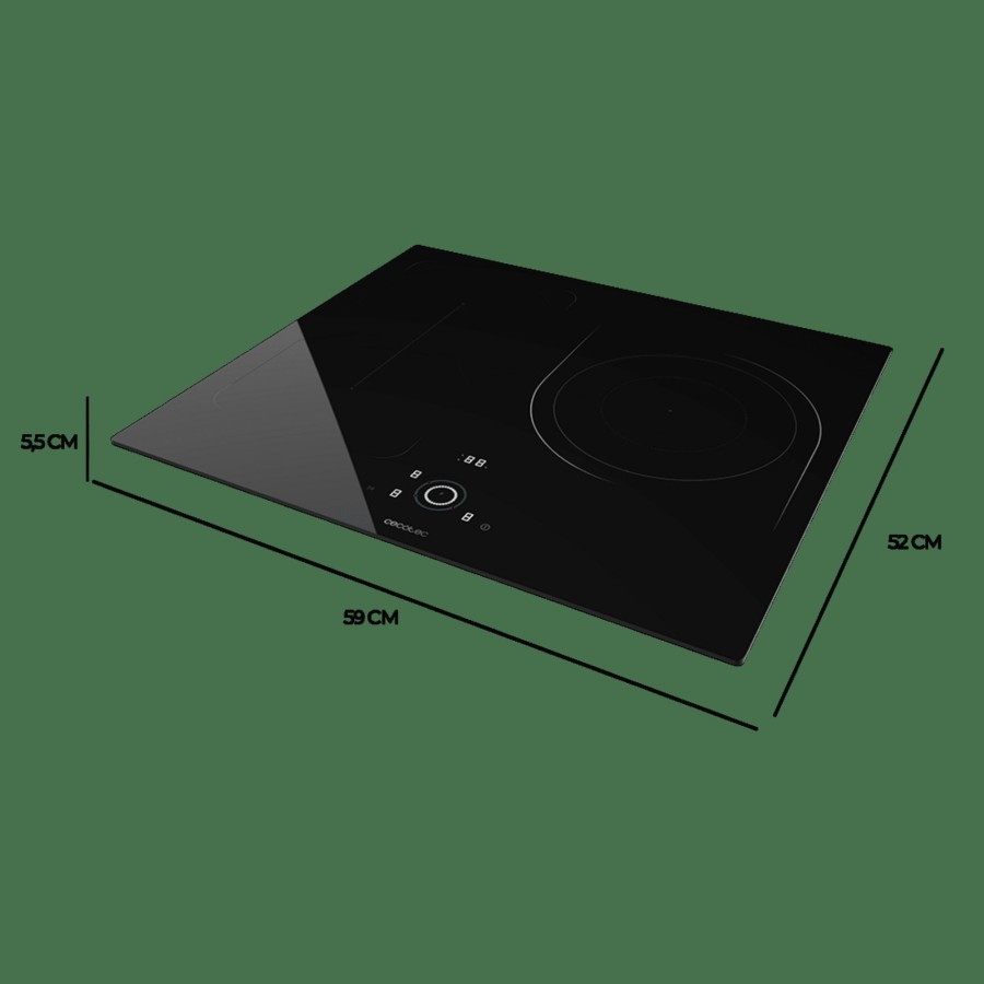 Placa De Cocina | Cecotec Bolero Squad I 3000 Fullflex Placa De Induccion Cecotec