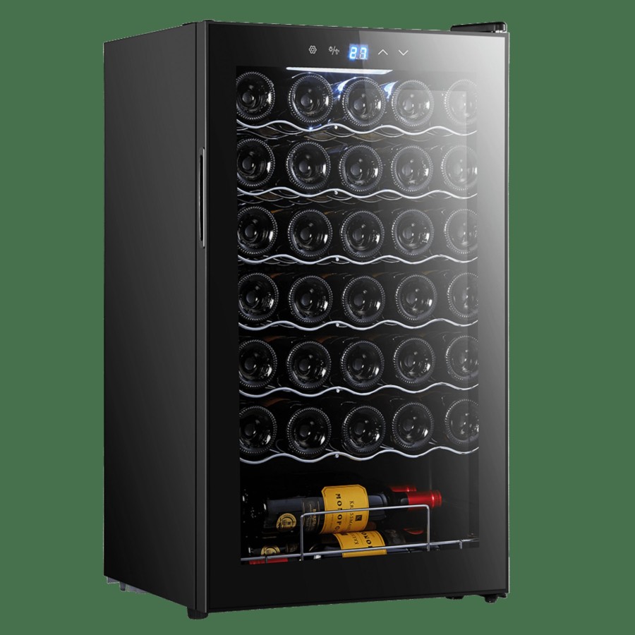 Vinoteca | Cecotec Bolero Grandsommelier 34030 Black Compressor Vinoteca Cecotec