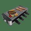 Planchas De Cocina | Cecotec Cheese&Grill 16000 Inox Allstone Raclette Para Queso Cecotec