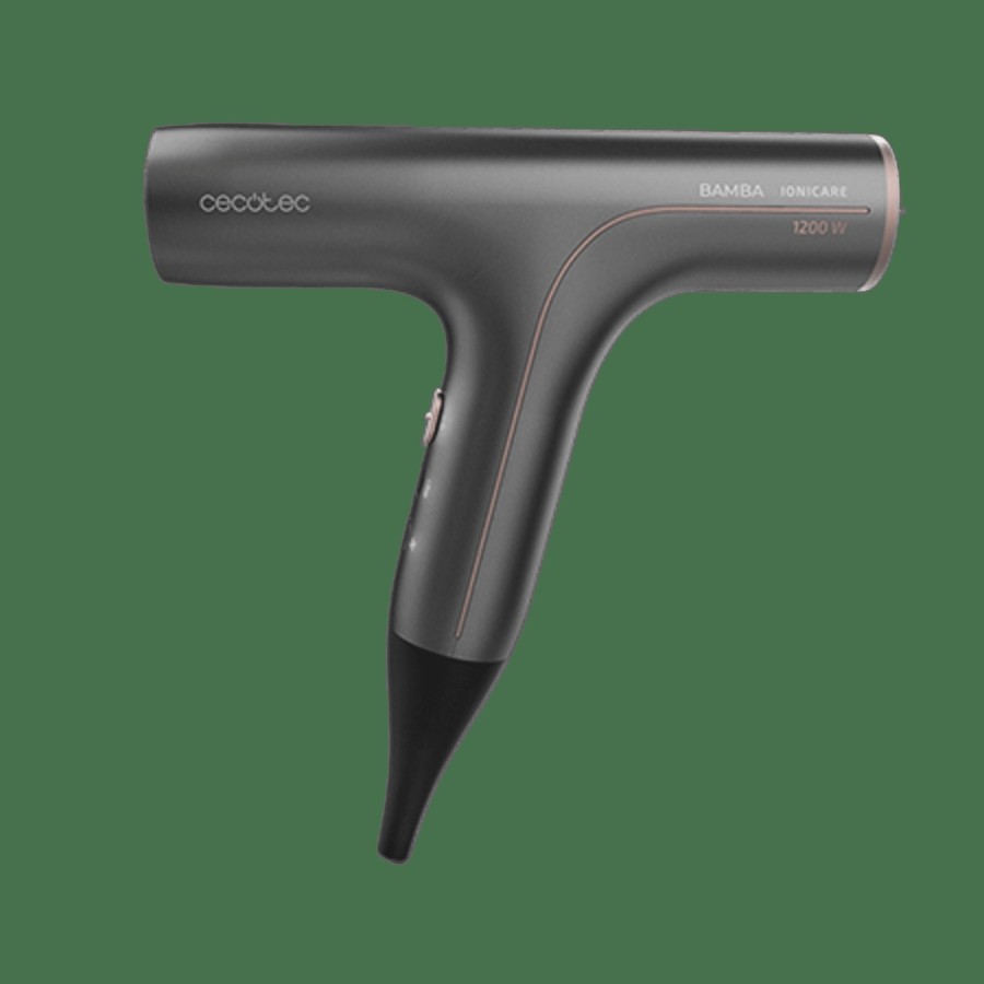 Secadores De Pelo | Cecotec Bamba Ionicare 6000 Rockstar Soft Pro Secador Con Motor Digital Con Iones Reales, Extreme Protect Y Funcion Autolimpieza Cecotec