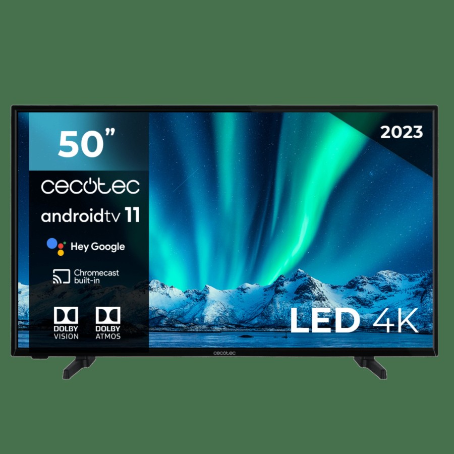 Televisores / Smart Tv | Cecotec Tv Cecotec A Series Alu00050S Television Led 50" Smart Tv Cecotec