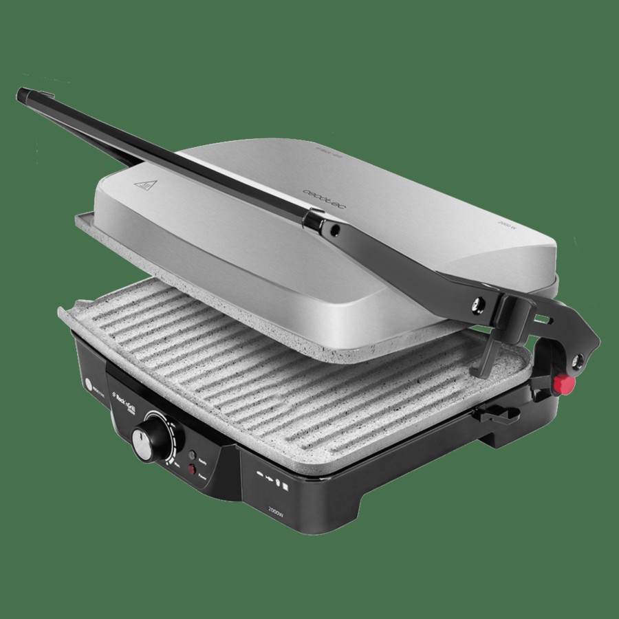 Planchas De Cocina | Cecotec Rock'Ngrill 2000 W M Parrilla Electrica 2000 W Cecotec