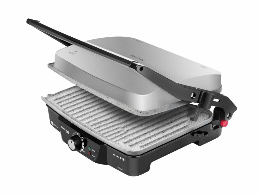 Planchas De Cocina | Cecotec Rock'Ngrill 2000 W Parrilla Electrica 2000W Cecotec