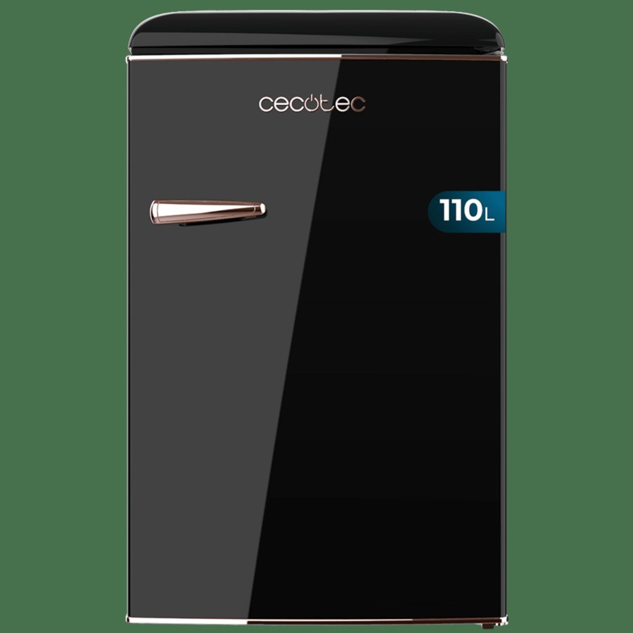 Frigorificos | Cecotec Bolero Coolmarket Tt Origin 110 Black E Mini Frigorifico Retro 110 L Negro Cecotec