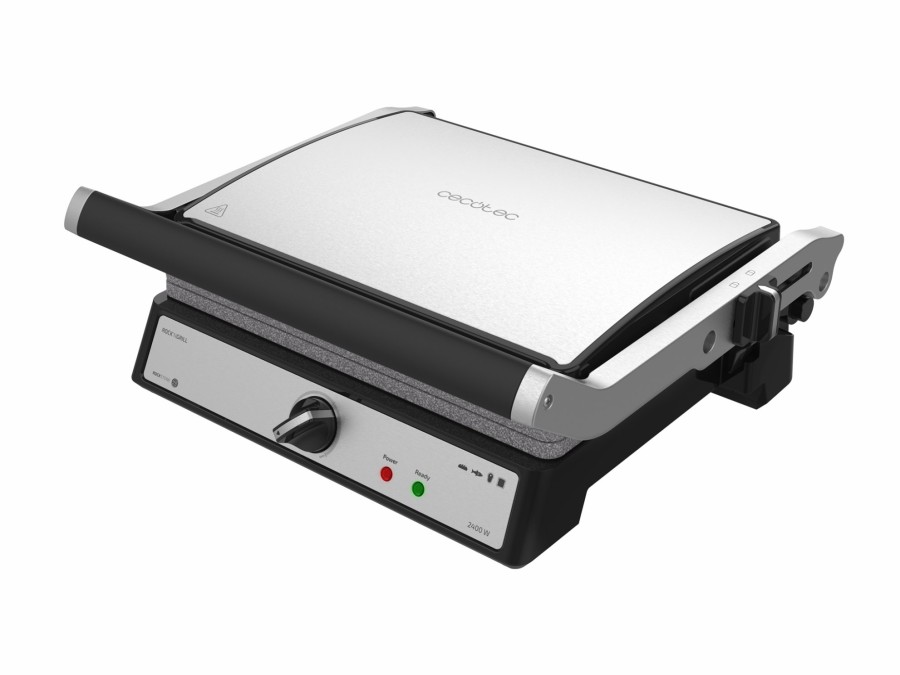 Planchas De Cocina | Cecotec Rock'Ngrill 2400 Ultrarapid Parrilla Electrica Cecotec