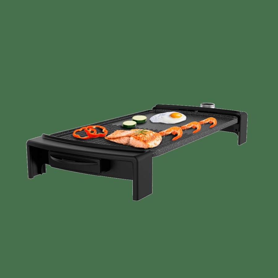 Planchas De Cocina | Cecotec Tasty & Grill 2500 Rockwater Mixgrill Plancha De Asar Electrica Cecotec