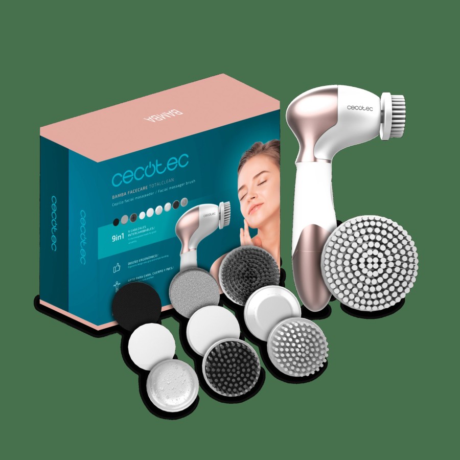 Cuidado Facial | Cecotec Bamba Facecare Totalclean Cepillo Facial Cecotec