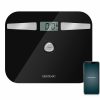 Basculas De Bano | Cecotec Surface Precision Ecopower 10200 Smart Healthy Black Bascula De Bano Digital De Alta Precision Recargable Cecotec