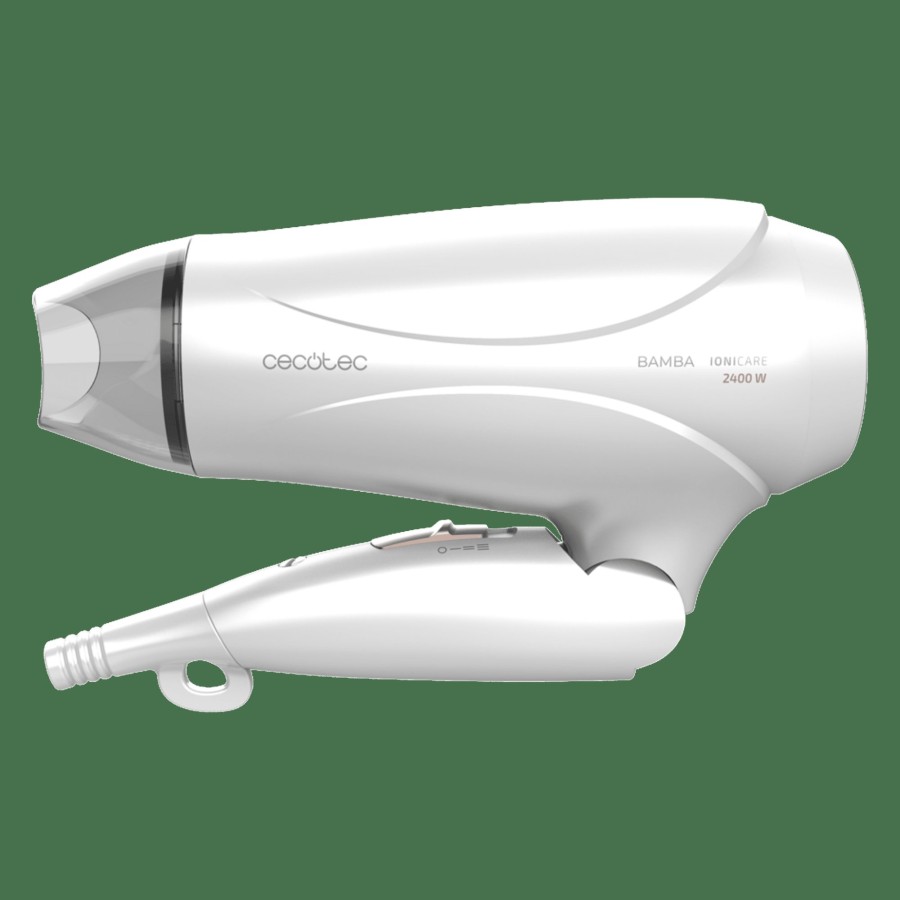 Secadores De Pelo | Cecotec Bamba Ionicare Travelwhite Secador De Pelo De Viaje Cecotec