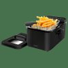 Freidoras Con Aceite | Cecotec Cleanfry Luxury 4000 Black Freidora Con Cuerpo Lacado En Negro De 4,2 Litros Con Filtro Oilcleaner, 3270 W Y 5 Programas Predeterminados Cecotec