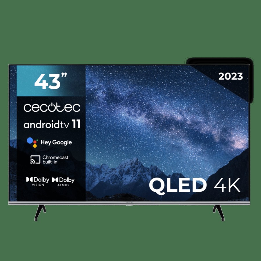 Televisores / Smart Tv | Cecotec Tv Qled V2 Series Vqu20043S Televisores Qled Cecotec