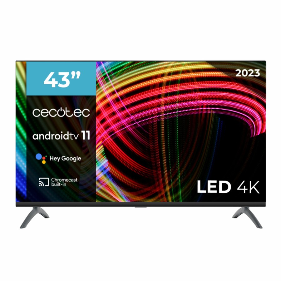 Televisores / Smart Tv | Cecotec Tv Cecotec Led A3 Series Alu30043S Television Led De 43" Cecotec