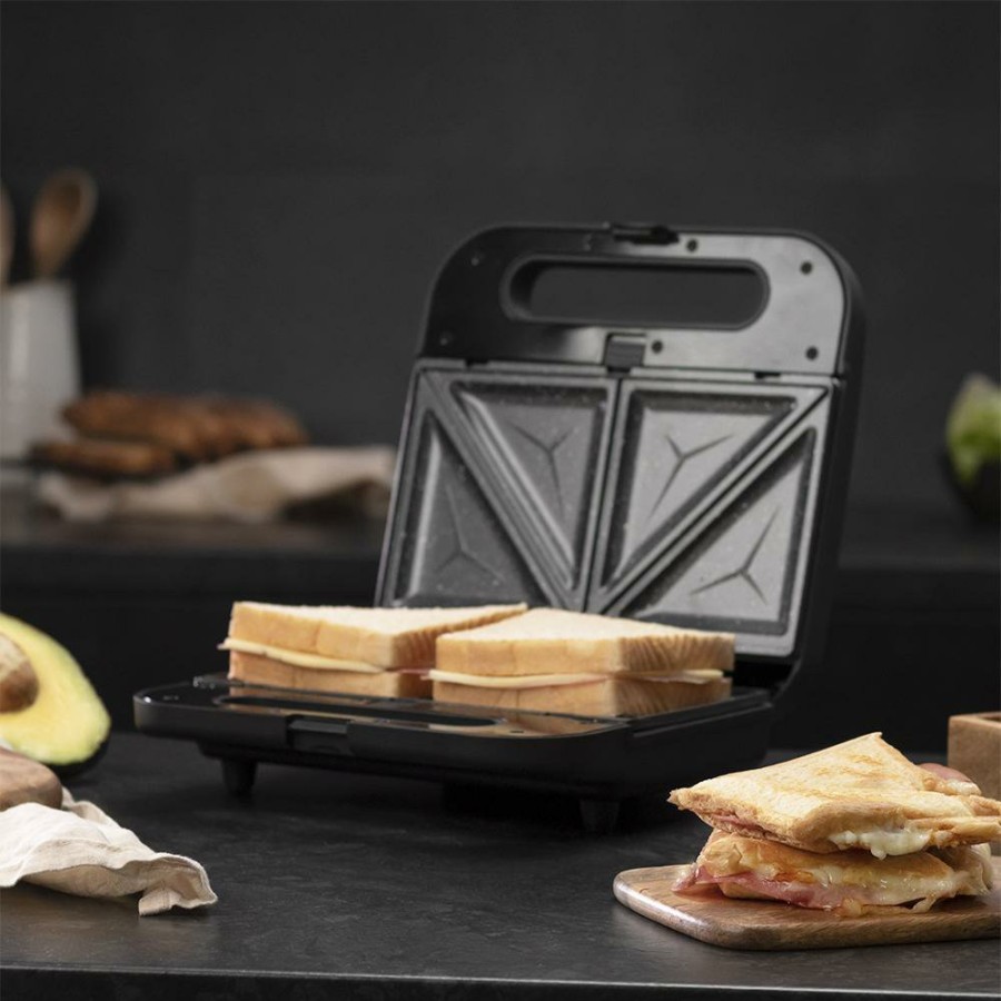 Planchas De Cocina | Cecotec Rock'N Toast 1000 3In1 Sandwichera Cecotec