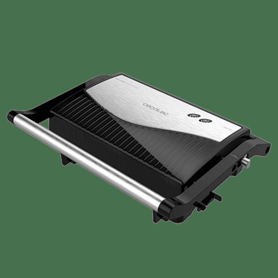 Planchas De Cocina | Cecotec Rock´Ngrill 750 Full Open M Parrilla Grill Electrica Cecotec