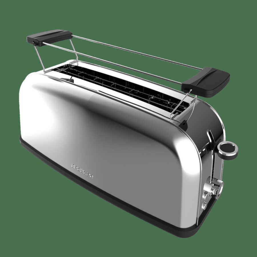 Tostadoras | Cecotec Toastin' Time 850 Inox Long Tostador Vertical Cecotec