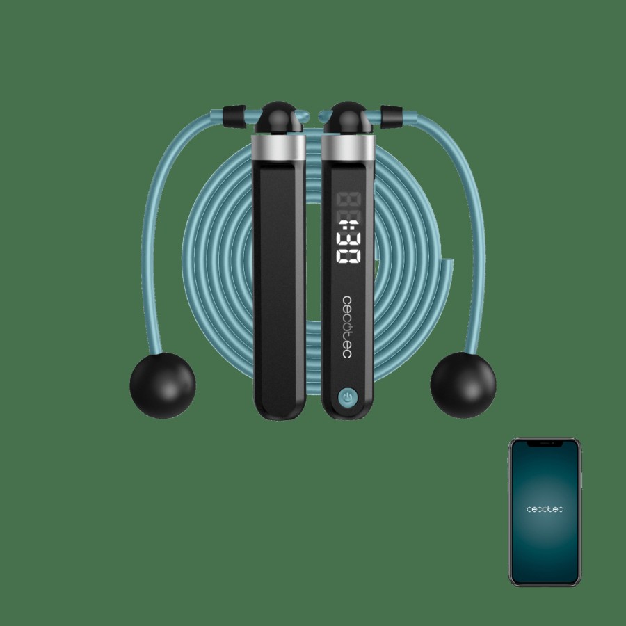 Accesorios Fitness | Cecotec Drumfit Smartcomba 3000 Connected Comba Rapida Crossfit Inteligente Cecotec