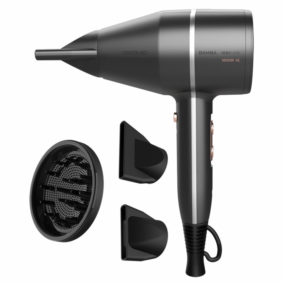 Secadores De Pelo | Cecotec Ionicare 5500 Powerstyle Secador Ionico De Pelo Con Difusor Cecotec