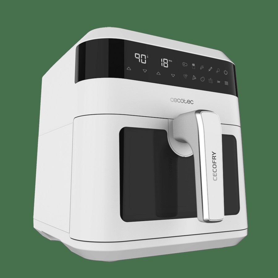 Freidoras Sin Aceite | Cecotec Cecofry Experience Window White 6000 Freidora Sin Aceite. Airfryer Cecotec