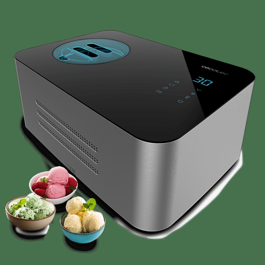 Fun Cooking | Cecotec Gelacy 1500 Touch Maquina De Hacer Helados / Heladera Cecotec