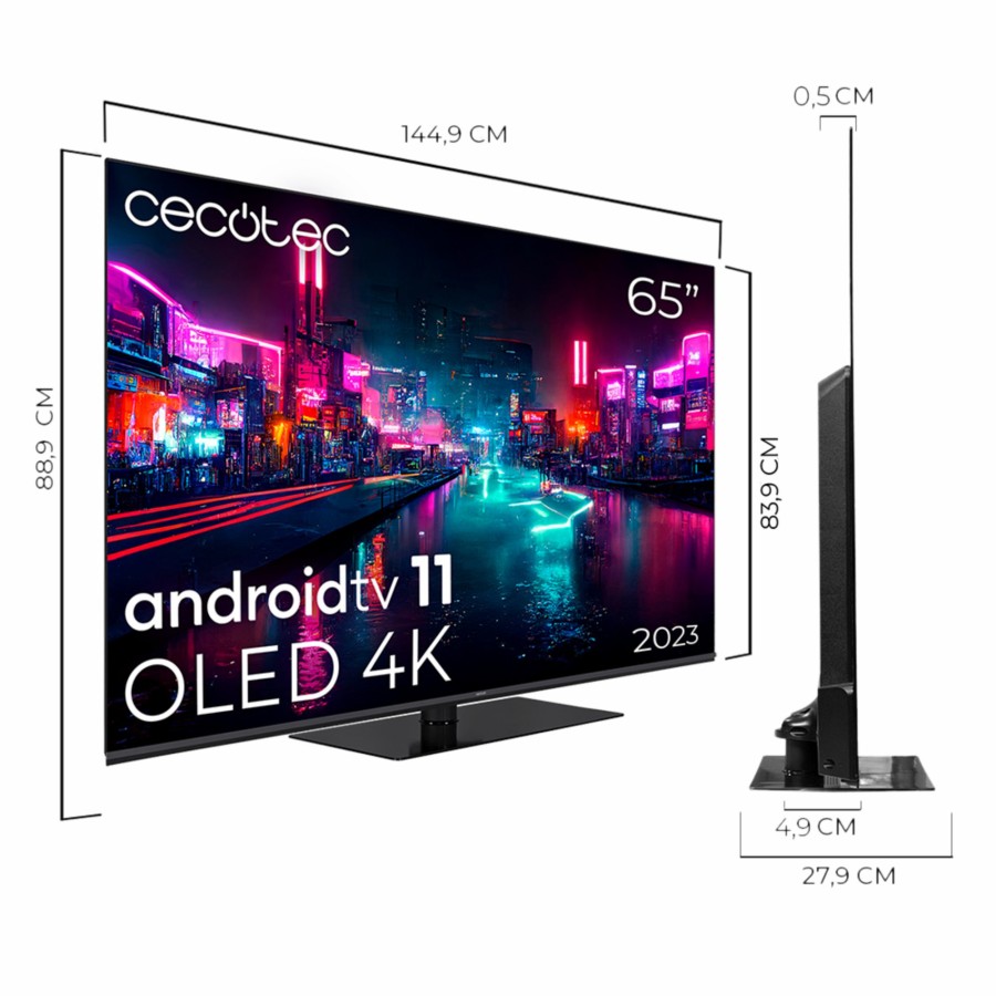 Televisores / Smart Tv | Cecotec Tv Cecotec Z1 Series Zou10065 Television Oled 65" Cecotec