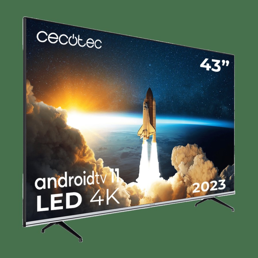 Televisores / Smart Tv | Cecotec Tv V1 Series Vqu10043S Television Qled 43" Smart Tv Cecotec