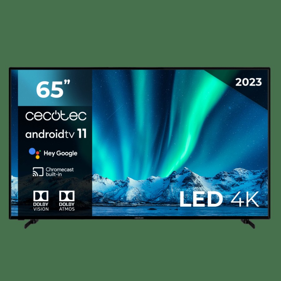 Televisores / Smart Tv | Cecotec Tv Cecotec A Series Alu00165 Television Led 65" Smart Tv Cecotec