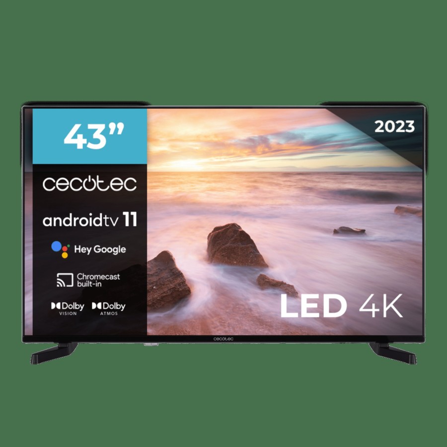 Televisores / Smart Tv | Cecotec Tv Cecotec A2 Series Alu20043 Television Led 43" Smart Tv Cecotec