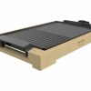 Planchas De Cocina | Cecotec Tasty&Grill 2000 Bamboo Black Plancha De Asar Electrica De 2000 W Cecotec