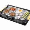 Planchas De Cocina | Cecotec Rock&Water 3000 Twin Parrilla Electrica Cecotec