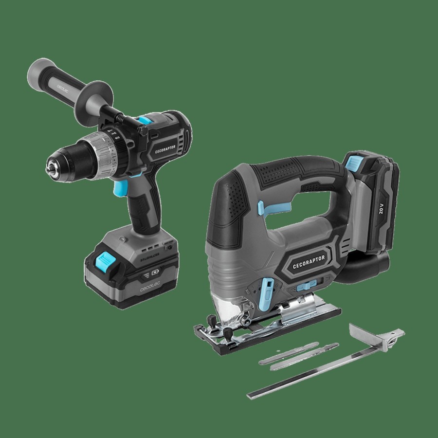 Packs | Cecotec Pack Cecoraptor Perfect Impactdrill 4020 Brushless Ultra + Cecoraptor Perfect Multicut 2020 Advance Pack Cecoraptor Perfect Impactdrill 4020 Brushless Ultra + Cecoraptor Perfect Multicut 2020 Advance Cecotec