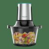 Picadoras De Carne | Cecotec Chopbeat 1500 Titanblack Glass Picadora Cecotec