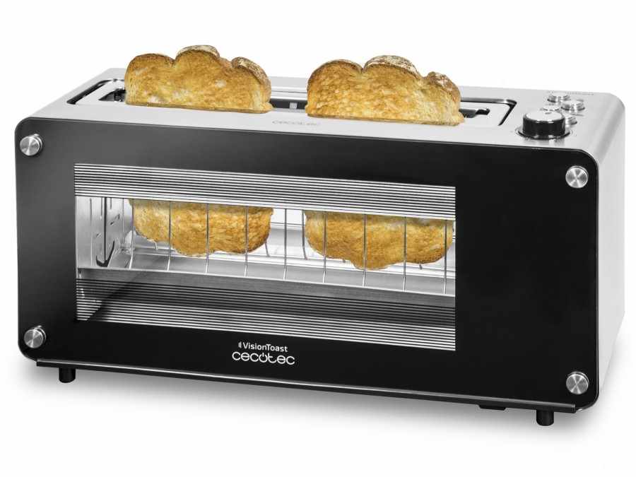 Tostadoras | Cecotec Visiontoast Tostadora De Pan Cecotec