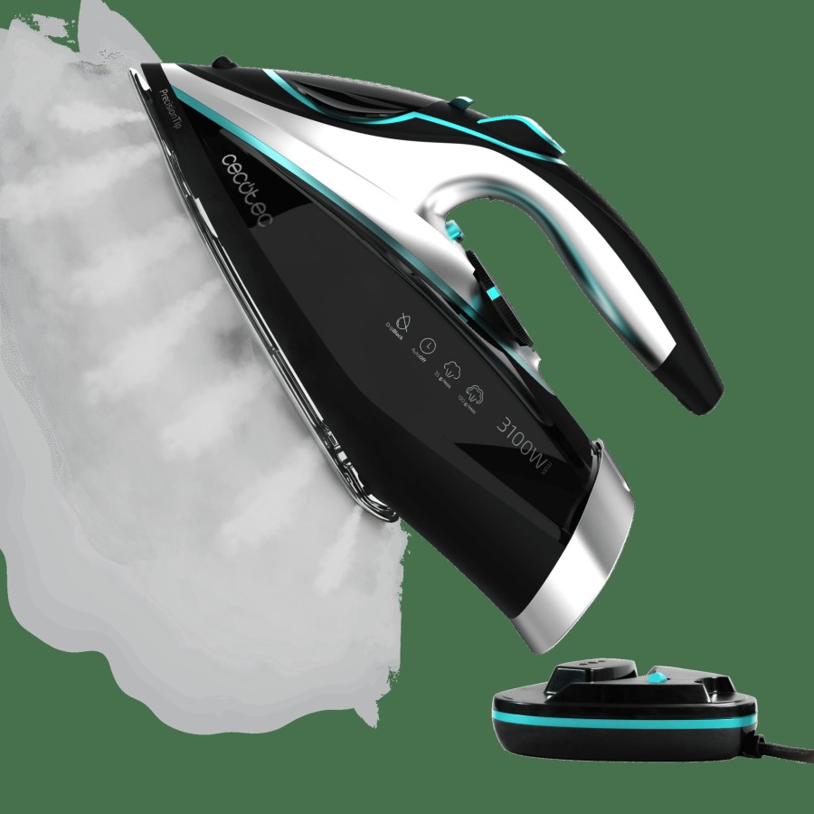 Planchas De Vapor | Cecotec Ironhero 3100 Cordless Plancha Ropa De Vapor 3100 W Cecotec