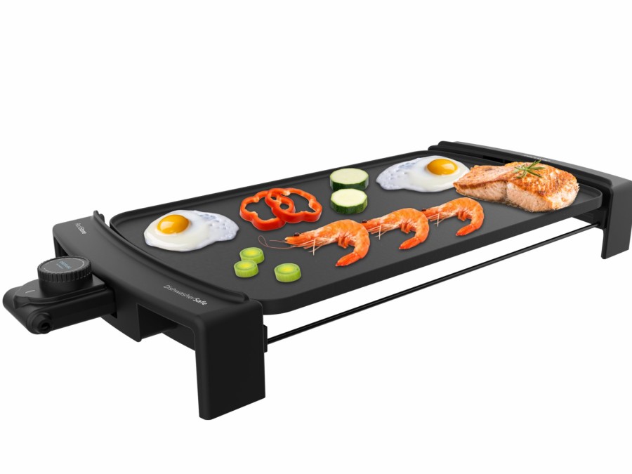 Planchas De Cocina | Cecotec Tasty&Grill 3000 Blackwater Plancha Electrica Cocina 2600 W Cecotec