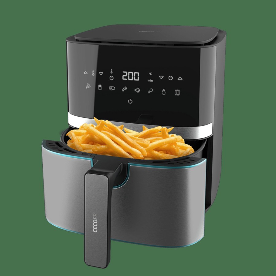 Freidoras Sin Aceite | Cecotec Cecofry Full Inoxblack 5500 Freidora De Aire. Airfryer Cecotec