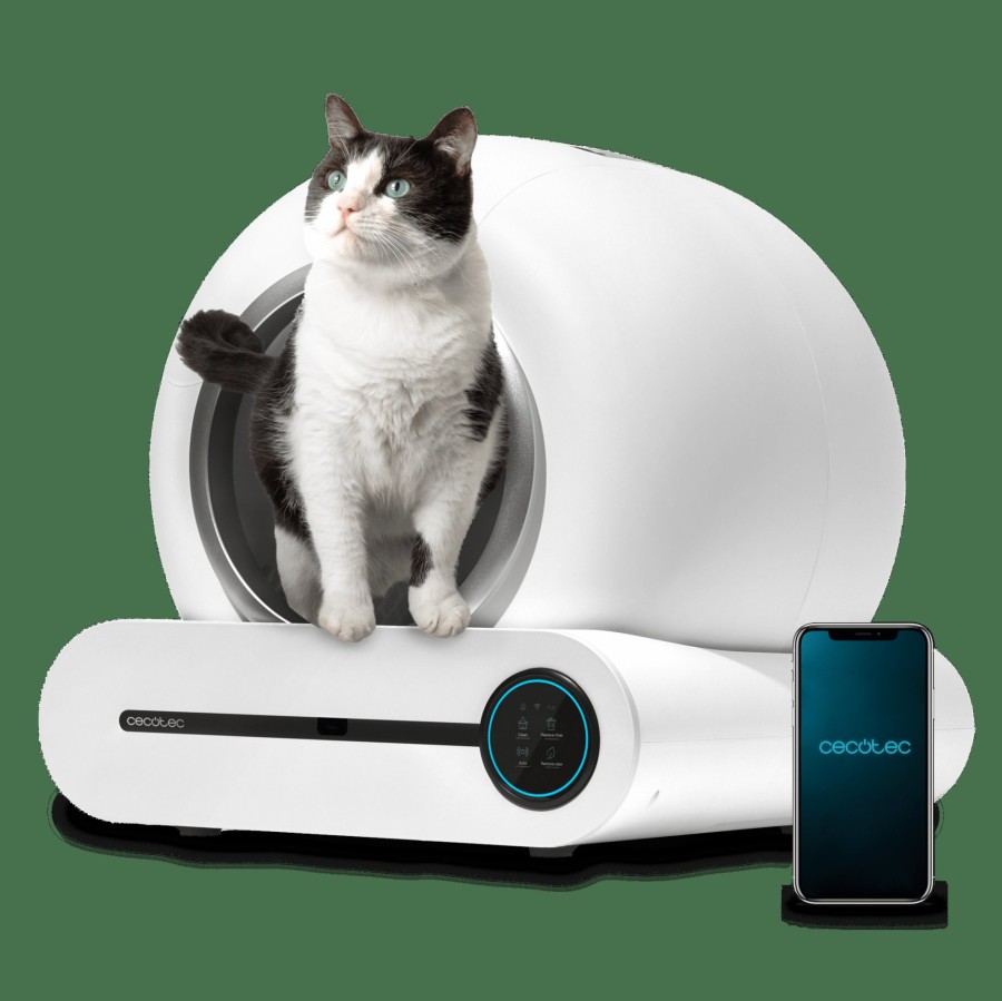 Mascotas | Cecotec Pumba 8000 Cleankitty Smart Arenero Para Gatos Autolimpiable Cecotec