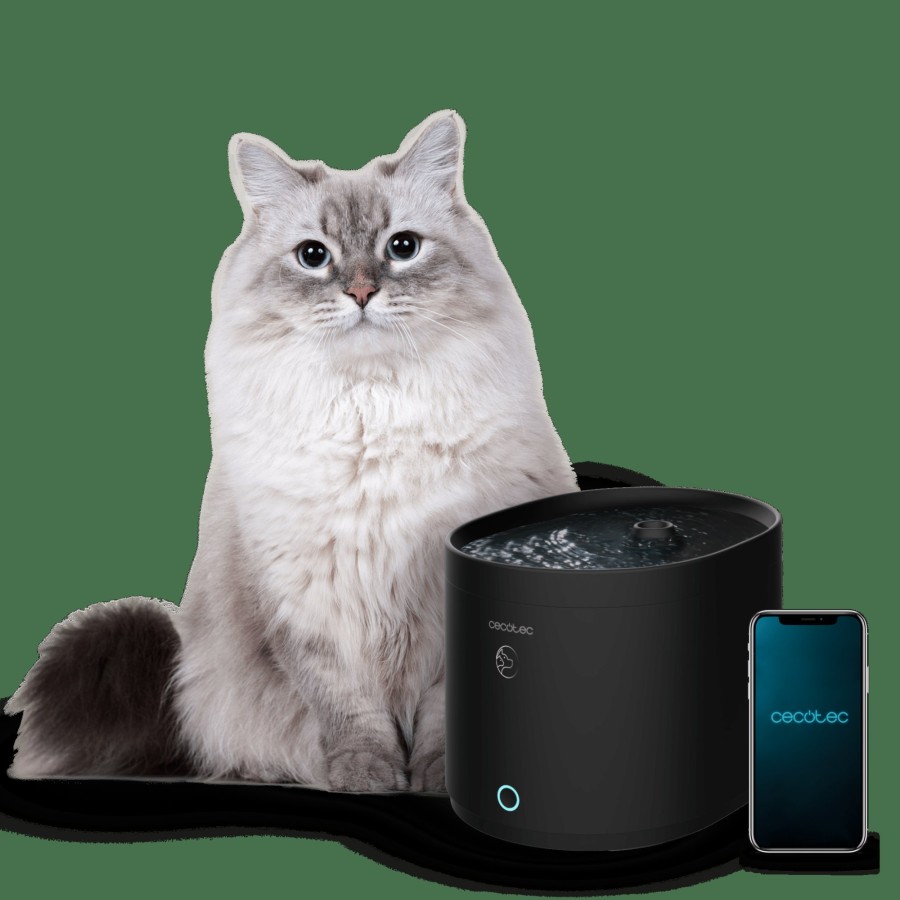 Mascotas | Cecotec Pumba 2500 Refresh Smart Fuente De Agua Para Gatos Y Perros Cecotec