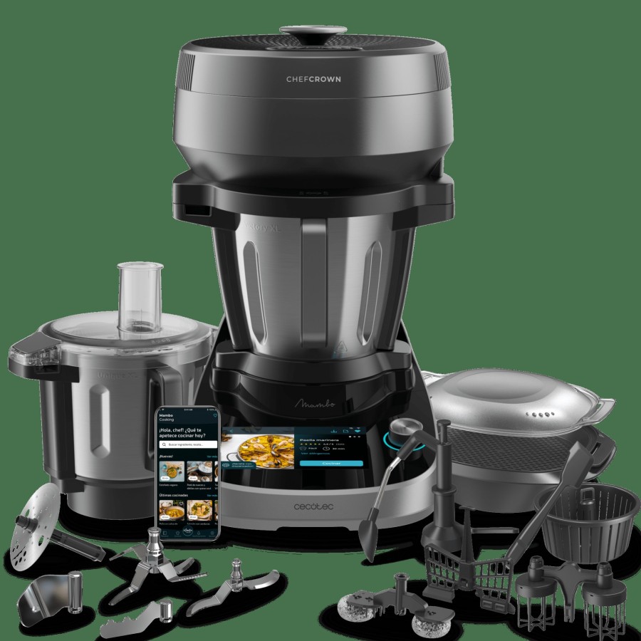 Robots De Cocina | Cecotec Mambo Cooking Total Gourmet Robot De Cocina Cecotec