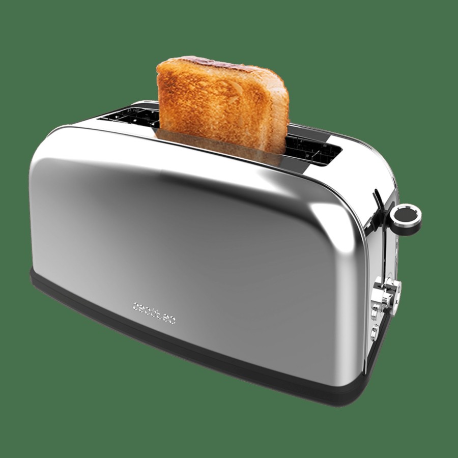 Tostadoras | Cecotec Toastin' Time 850 Inox Long Lite Tostador Vertical Cecotec