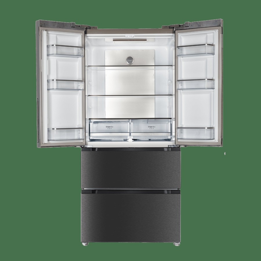 Frigorificos | Cecotec Bolero Coolmarket Fd 510 Dark E Frigorifico Americano 4 Puertas Cecotec