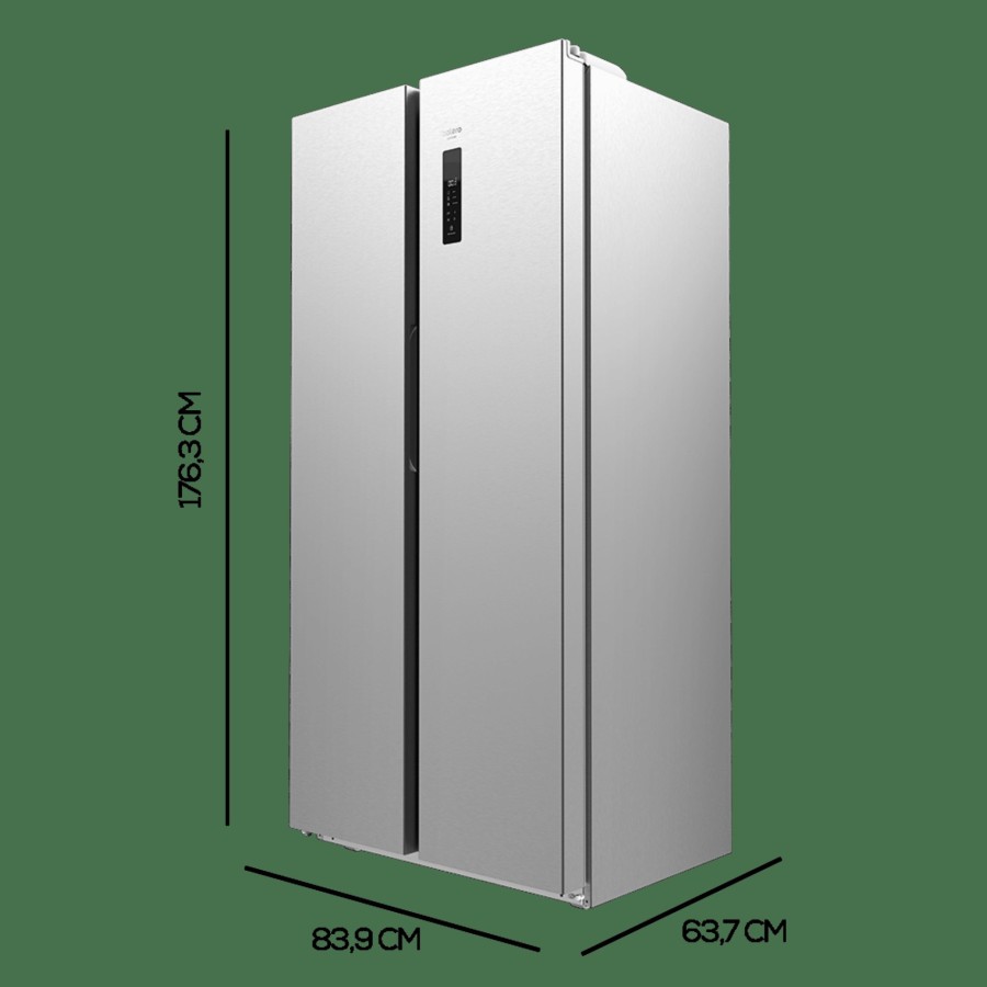 Frigorificos | Cecotec Bolero Coolmarket Sbs 430 Inox Frigorifico Americano Cecotec