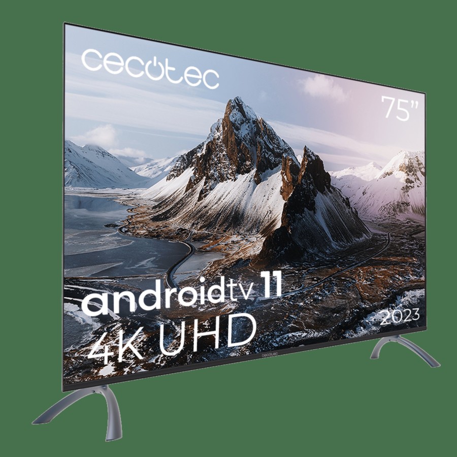 Televisores / Smart Tv | Cecotec Tv Led A3 Series Alu30075S Television Led De 75" Cecotec