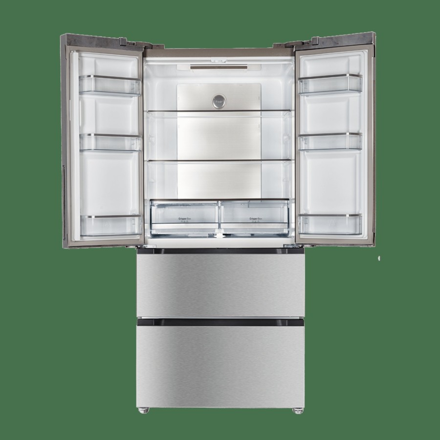 Frigorificos | Cecotec Bolero Coolmarket Fd 510 Inox E Frigorifico Americano 4 Puertas Cecotec